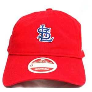 New Era Heritage Series 9Twenty St. Louis Red Adjustable Hat Baseball Cap Strap